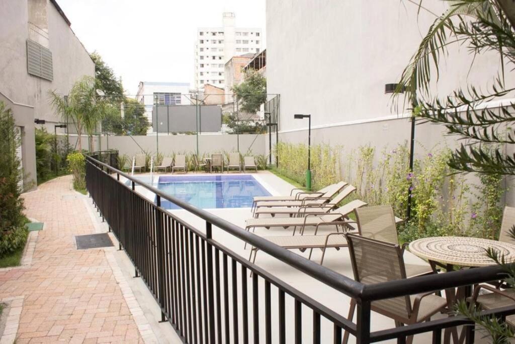 Ap Boho 1010 Bras - Piscina, Wifi, Academia Apartment Sao Paulo