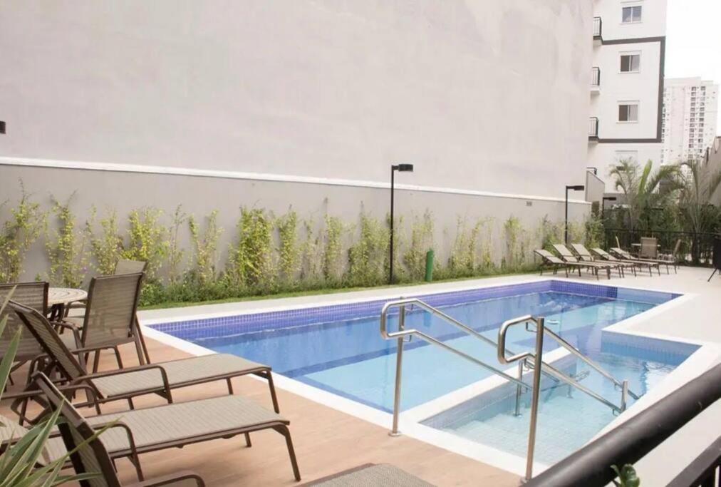Ap Boho 1010 Bras - Piscina, Wifi, Academia Apartment Sao Paulo